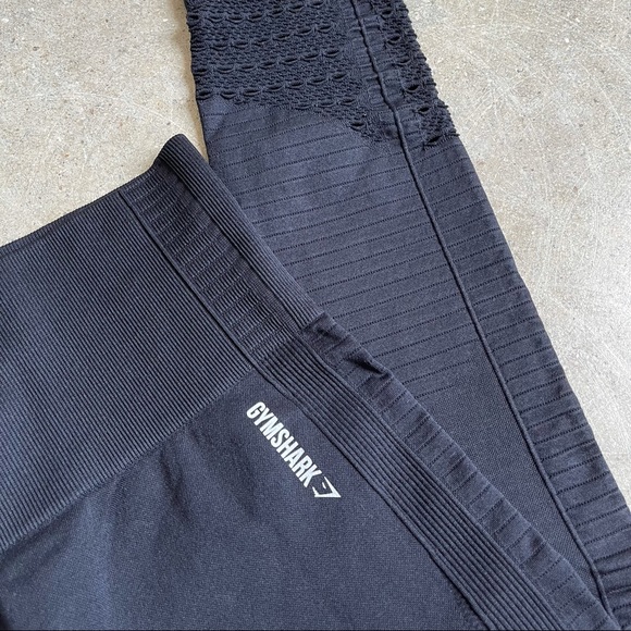 Black Gymshark Energy Seamless leggings size S - Picture 4 of 5